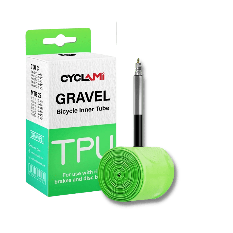 Cyclami Ultraleicht Schlauch 700x32/47c – Sclaverand 65 mm – TPU für Gravelbikes