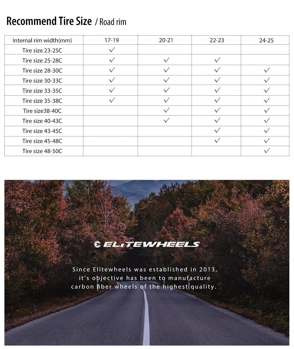EliteWheels - Carbon-Felgen SLT Laufradsatz 700C x 19mm 28 Zoll