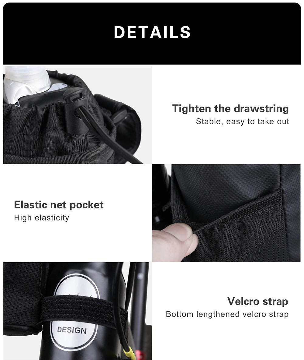 Rhinowalk Pouch Bag - Flaschen- oder Futtertasche für den Lenker