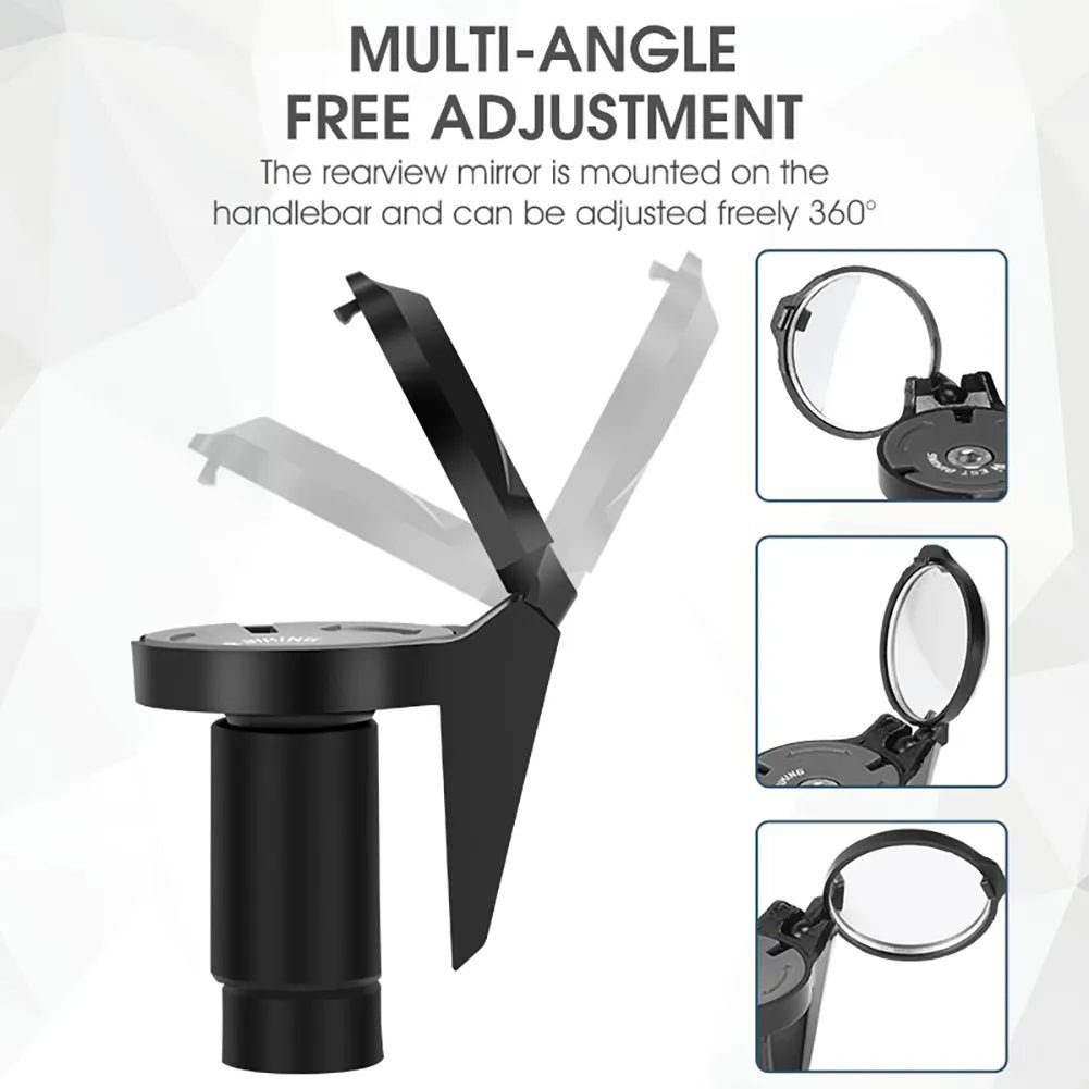 West Biking Fahrrad-Spiegel - klappbar