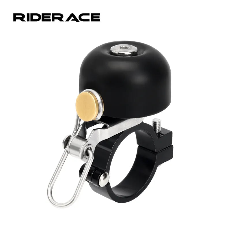 riderace Trekking-Rad und Gravelbike Retro Klingel