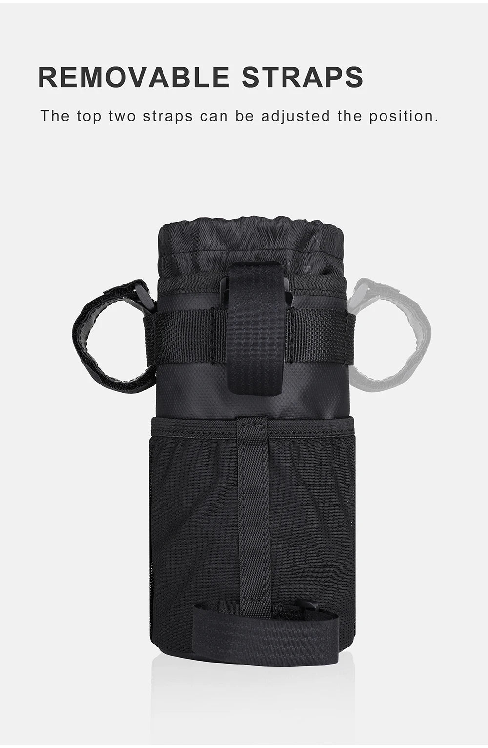 Rhinowalk Pouch Bag - Flaschen- oder Futtertasche für den Lenker