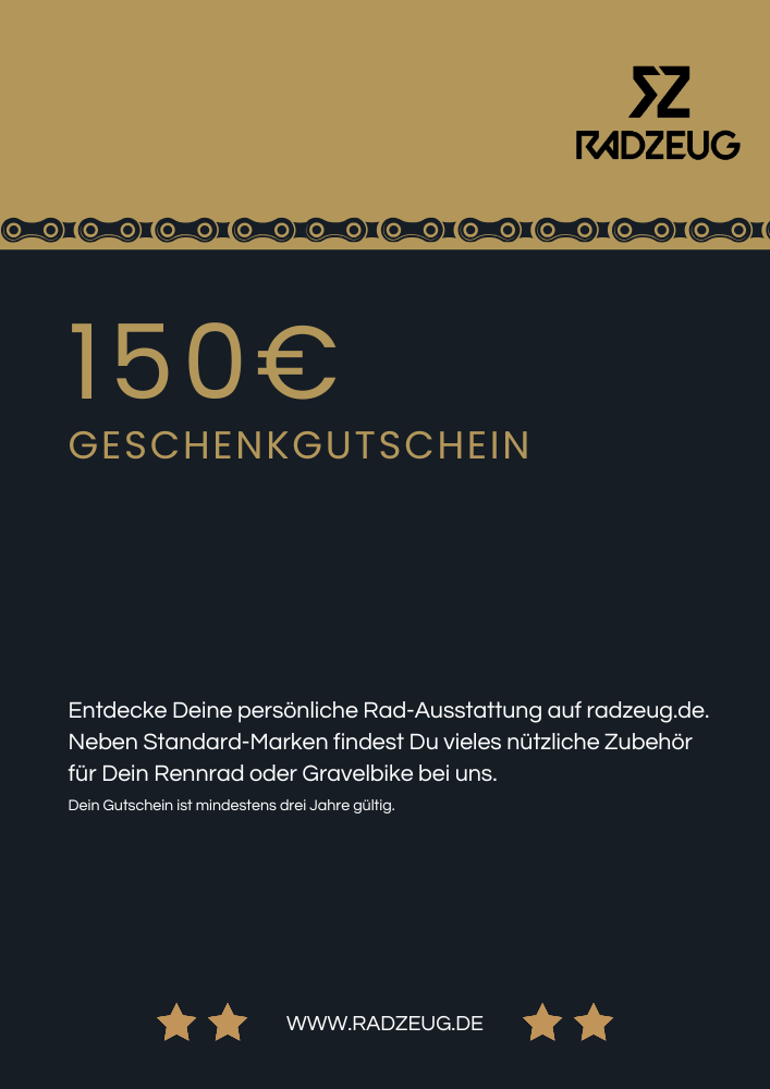 radzeug Geschenkgutschein