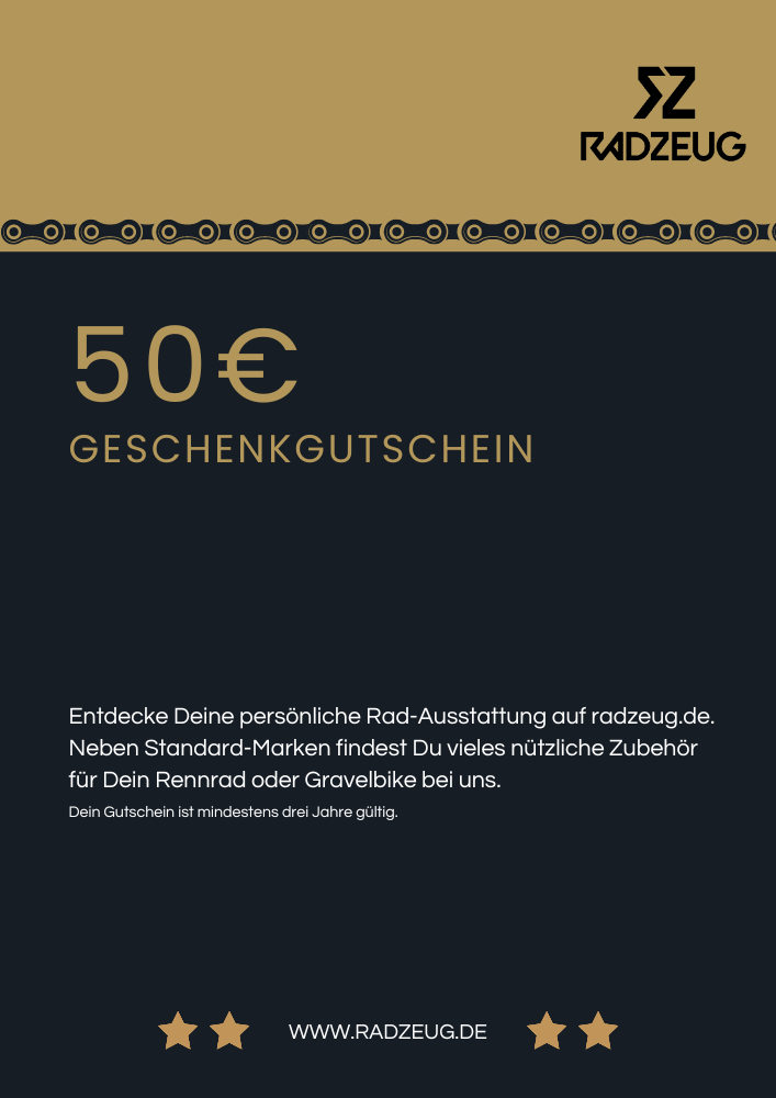 radzeug Geschenkgutschein