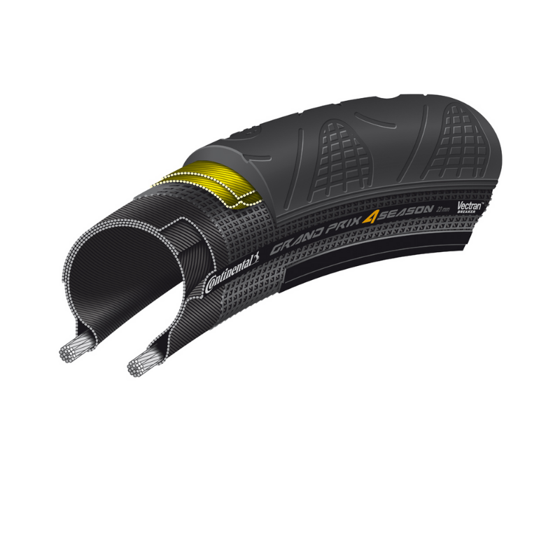 Reifen Continental Grand Prix 4-Season Black Edition - 28 Zoll 32-622