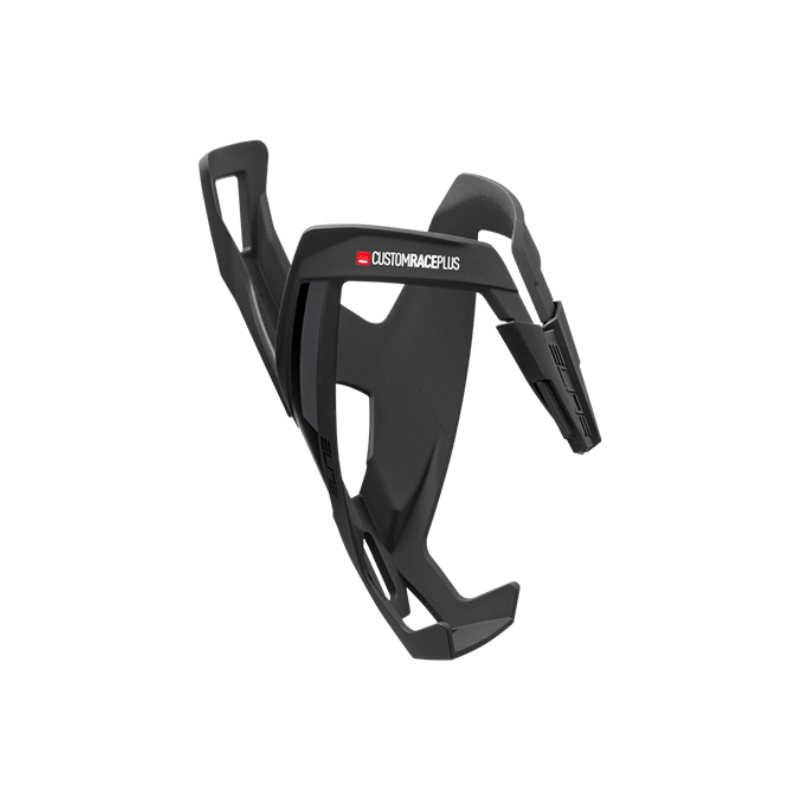 Elite CUSTOM Race PLUS Flaschenhalter Schwarz matt soft touch