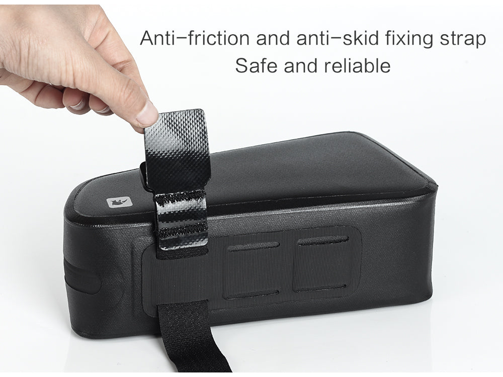 Rhinowalk Rahmentasche 1,2 Liter - wasserdicht schwarz für Oberrohr