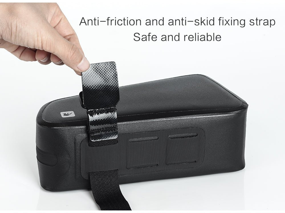 Rhinowalk Rahmentasche 1,2 Liter - wasserdicht schwarz für Oberrohr