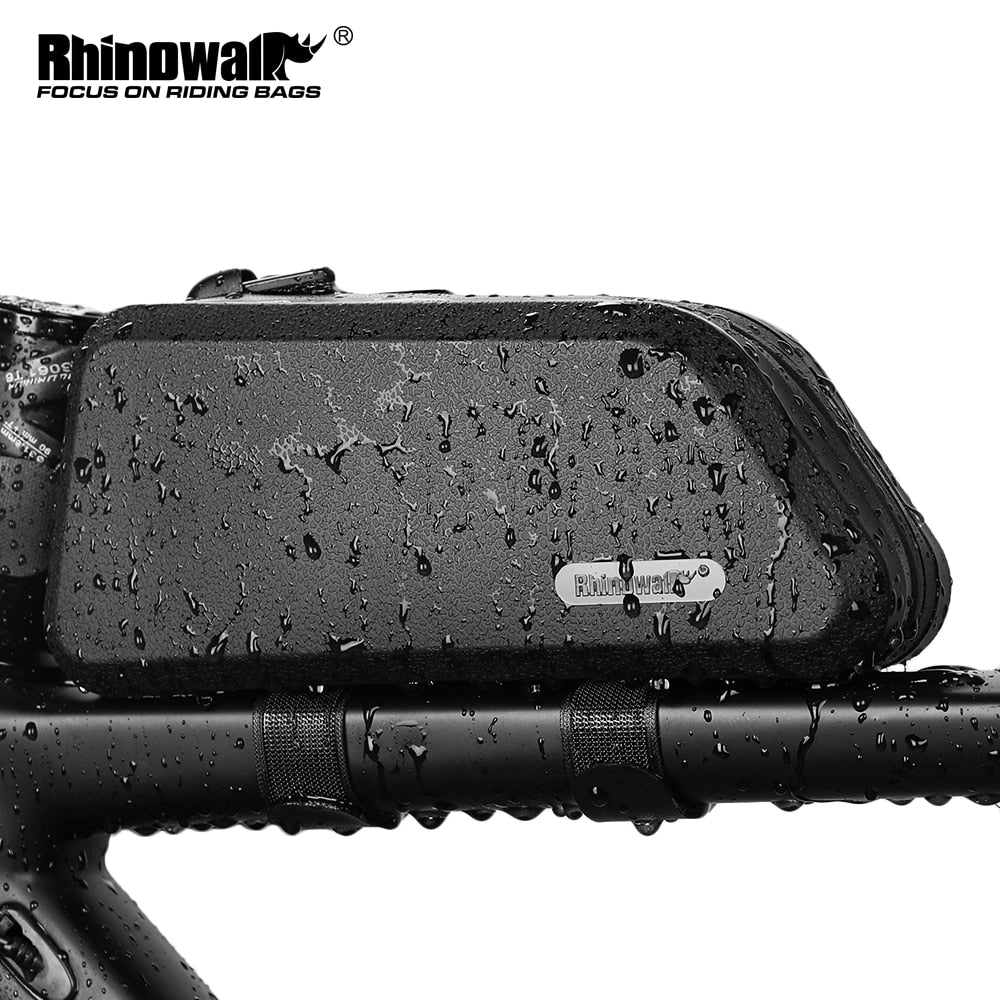 Rhinowalk Rahmentasche 1,5 Liter - wasserdicht schwarz für Oberrohr