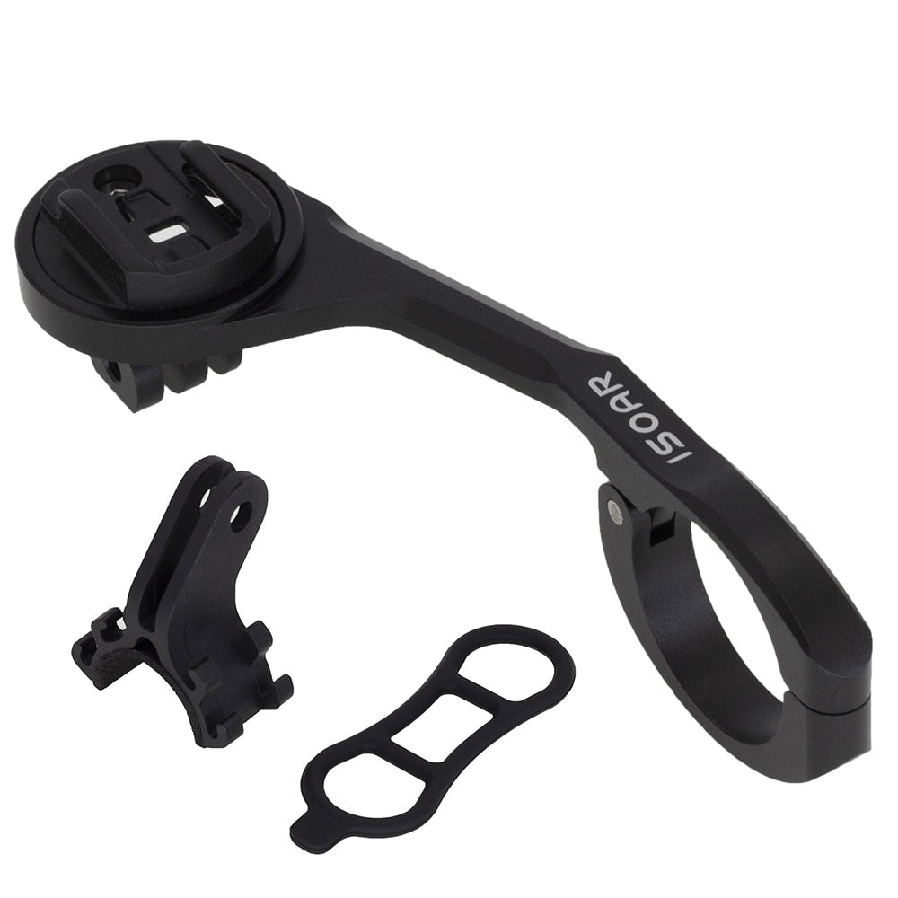 Aluminium-Halterung für Garmin Edge, Bryton Rider, Wahoo und CATEYE Fahrradcomputer