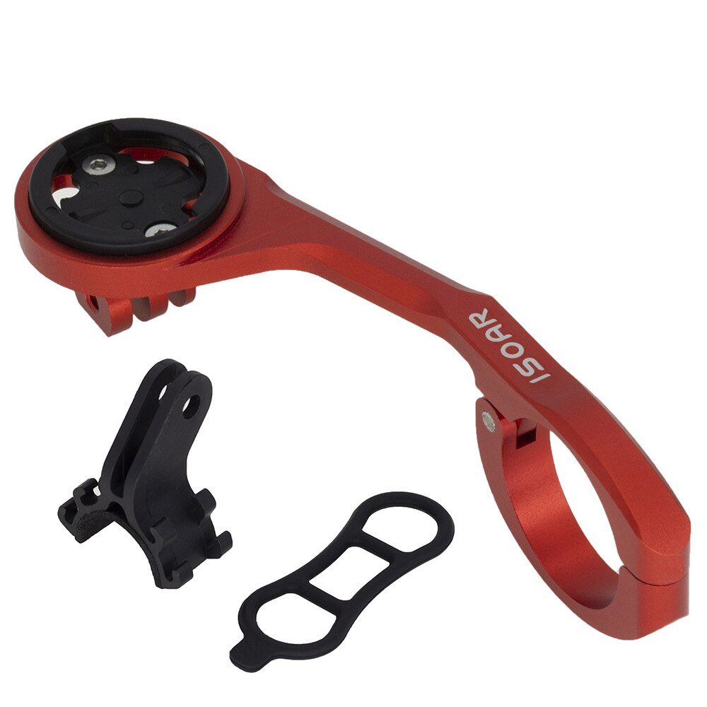 Aluminium-Halterung für Garmin Edge, Bryton Rider, Wahoo und CATEYE Fahrradcomputer