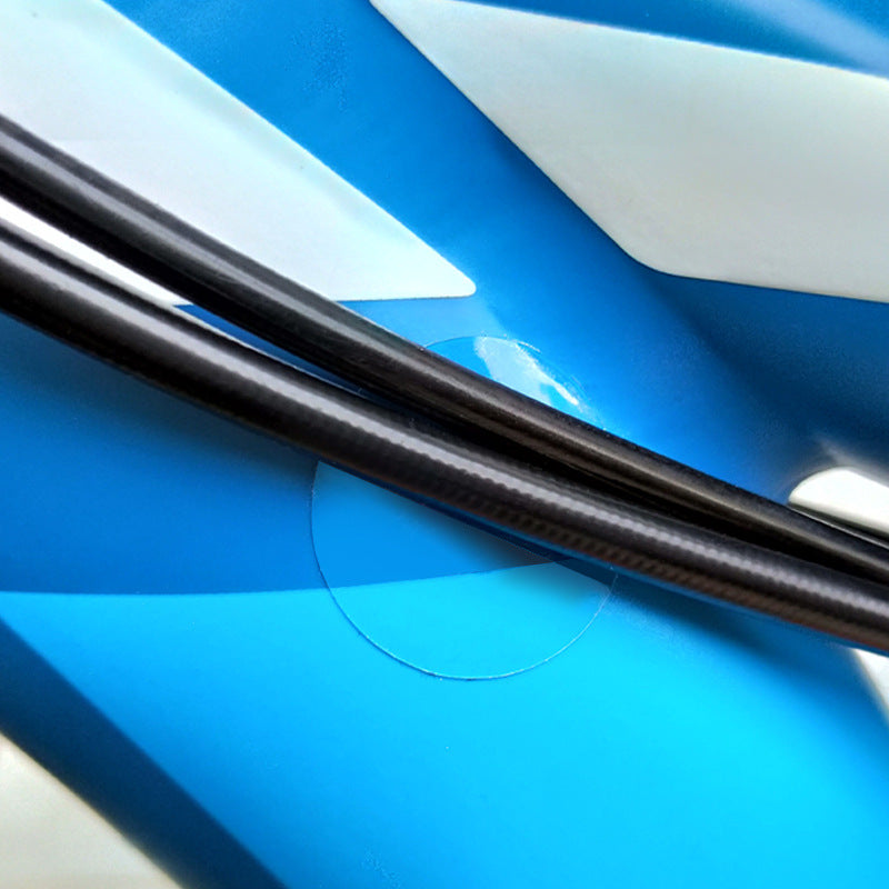 Fahrradkettenschutz Aufkleber - Kratzschutz für Fahrradrahmen - Typ 1