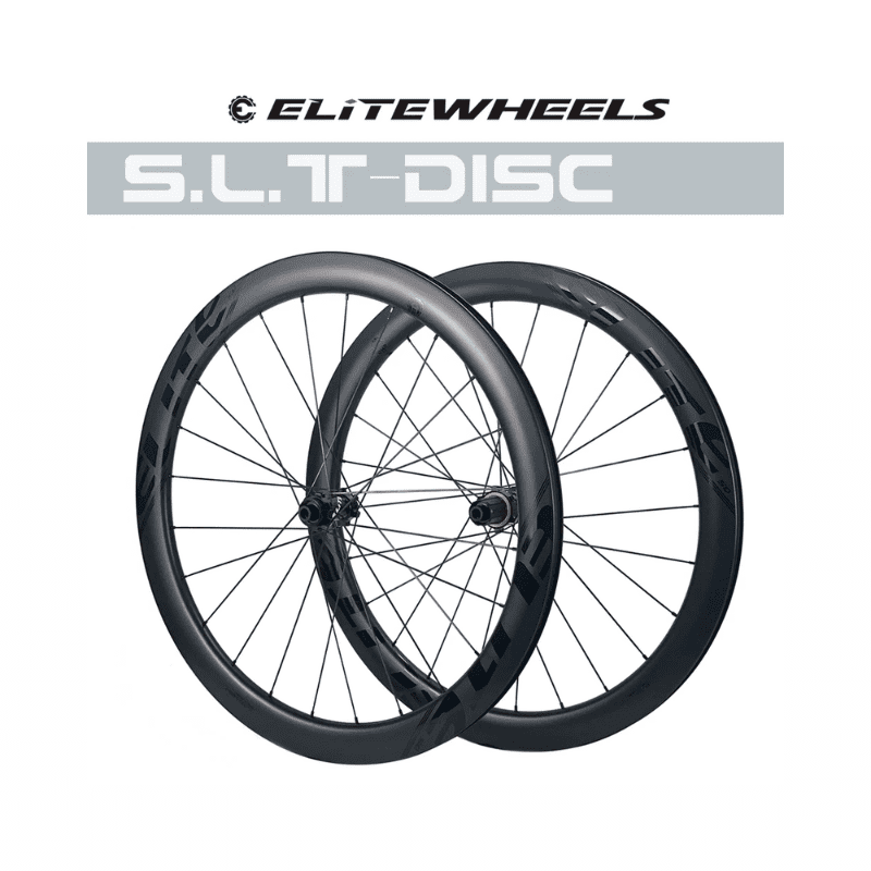 EliteWheels - Carbon-Felgen SLT Laufradsatz 700C x 19mm 28 Zoll