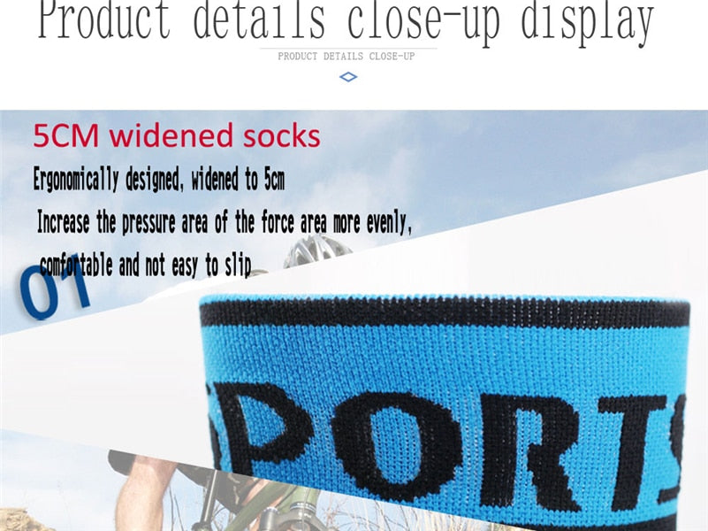 DH-Sports DH-01 Fahrrad-Socken für Männer oder Frauen - atmungsaktiv