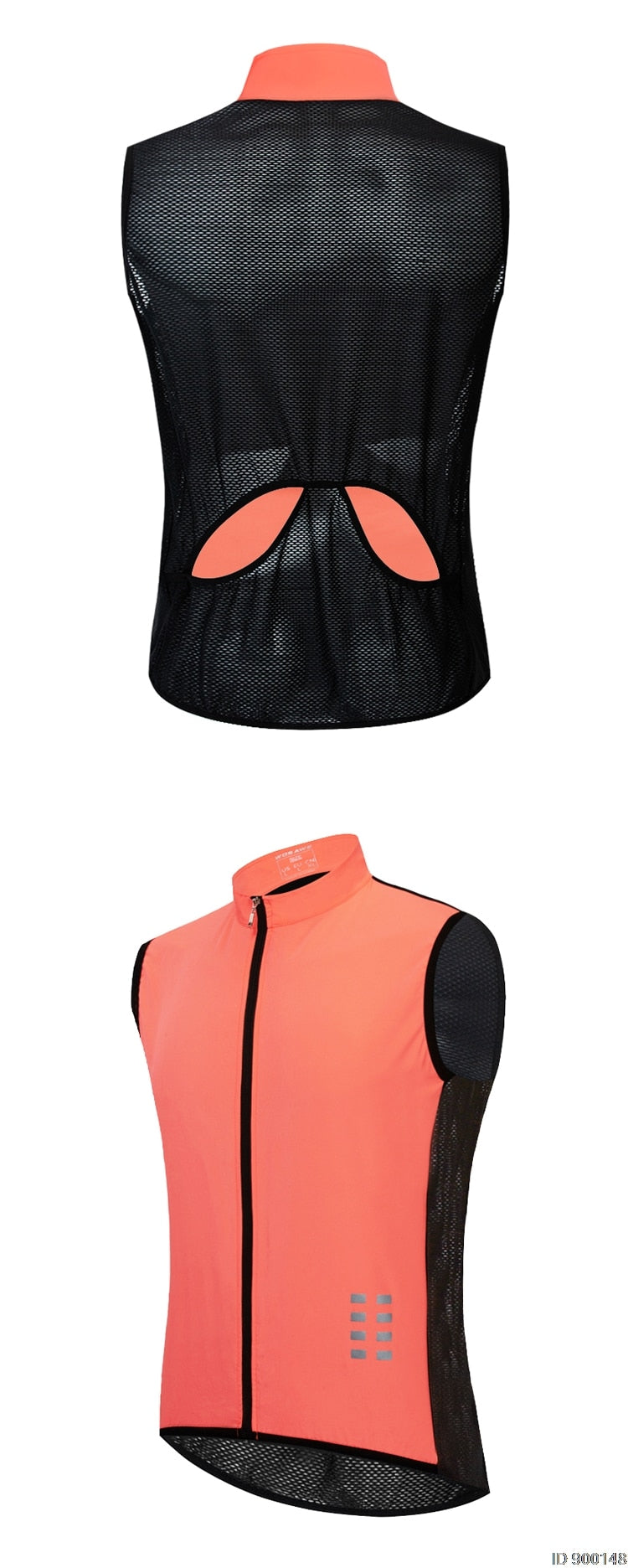 WOSAWE Windweste - Reflektierend, winddicht und wasserabweisend