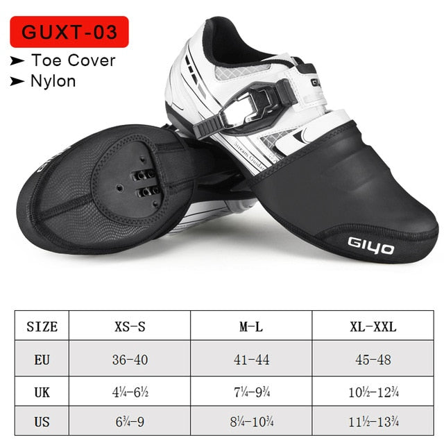 GUXT-03 Nylon Zehenwärmer Rennrad