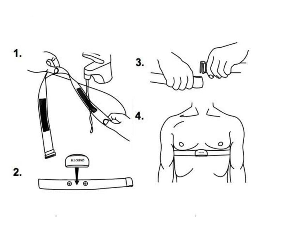 Ersatzgurt für Magene H64 Herzfrequenz-Sensor