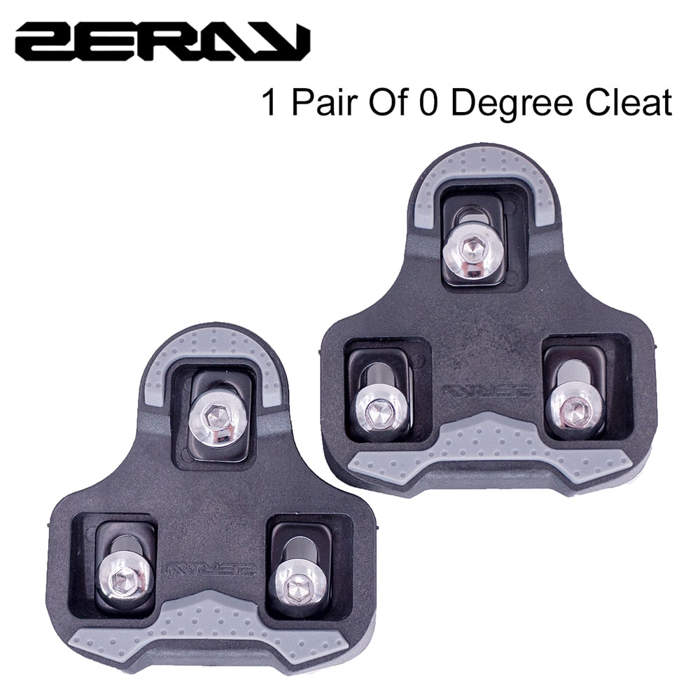 ZERAY Schuhplatten - kompatibel zu LOOK KEO - 0 Grad - Doppelpack