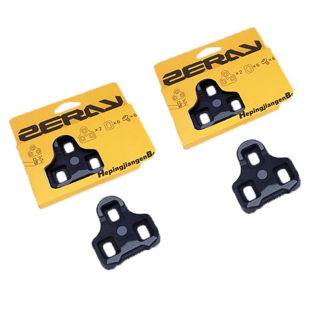 ZERAY Schuhplatten - kompatibel zu LOOK KEO - 0 Grad - Doppelpack