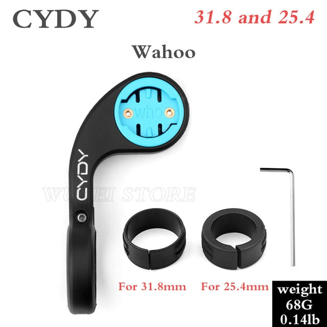 Kunststoff-Halterung für Garmin Edge, Bryton Rider und Wahoo Fahrradcomputer