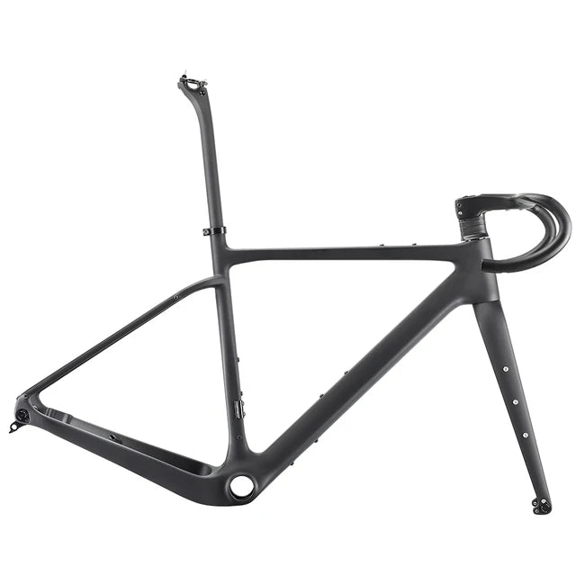 fahrradrahmen versand Radzeug - Carbon Fahrradrahmen Gravel mit Lenker und Gabel