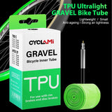 Cyclami Ultraleicht Schlauch 700x32/47c Sclaverand-Ventil 65mm - TPU für Gravelbikes