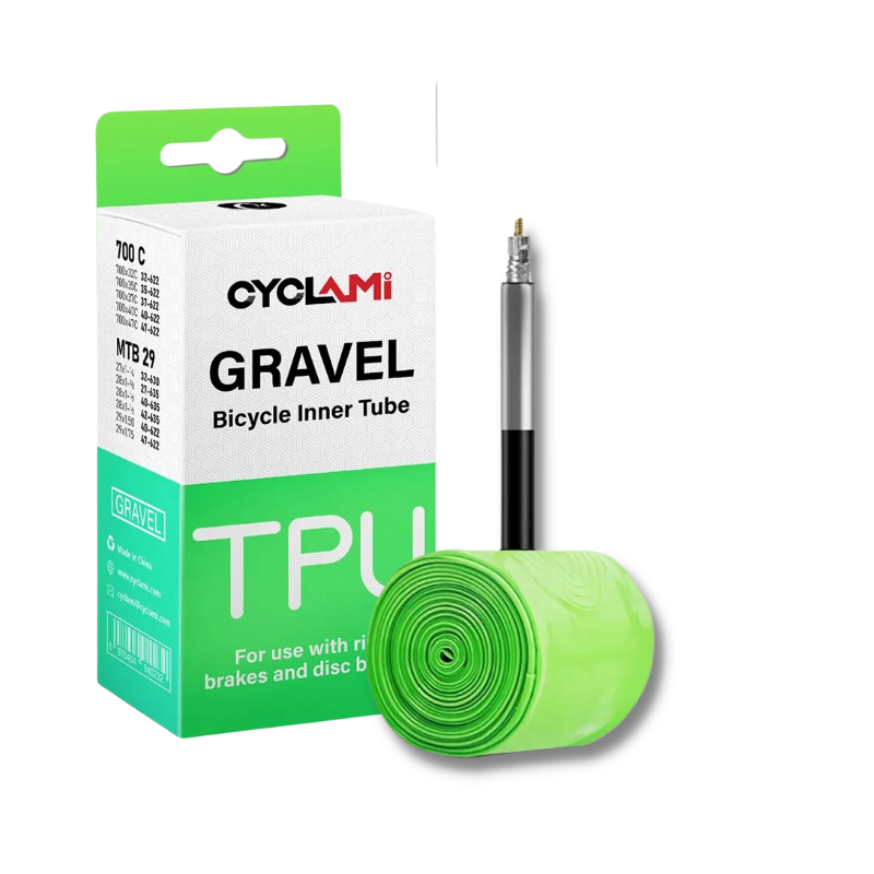 Cyclami Ultraleicht Schlauch 700x32/47c Sclaverand-Ventil 65mm - TPU für Gravelbikes