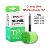 Cyclami Ultraleicht Schlauch 700x32/47c Sclaverand-Ventil 65mm - TPU für Gravelbikes