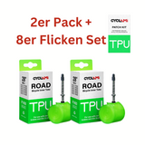 Cyclami Ultraleicht Schlauch 700x18/32c Sclaverand-Ventil 60mm - TPU