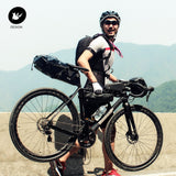 Rhinowalk Rahmentasche 2,8 Liter - wasserdicht schwarz für Oberrohr