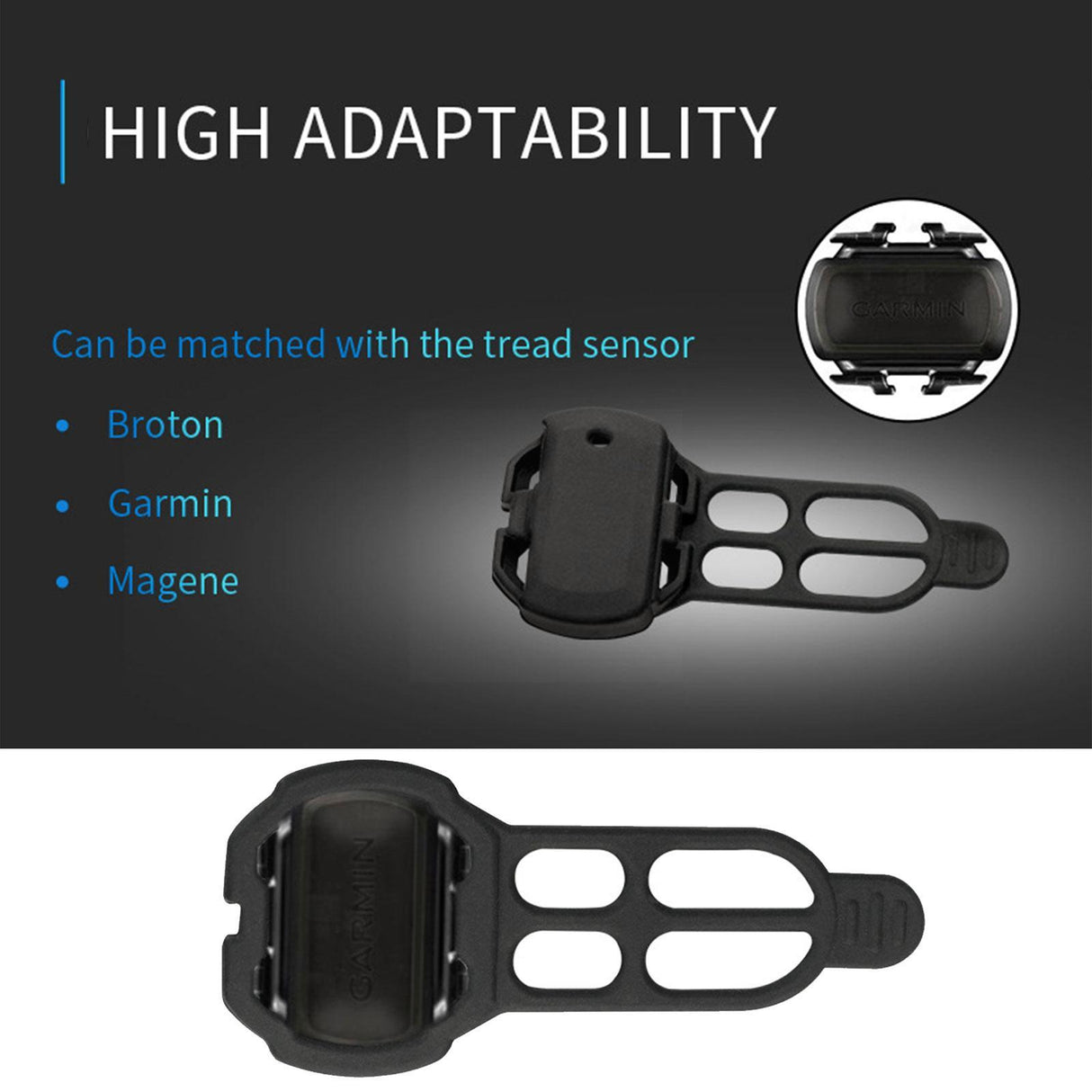 Silikon-Schutzhülle und Befestigung für Magene S3+ Sensoren