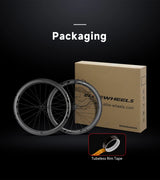 EliteWheels - Carbon-Felgen SLT Laufradsatz 700C x 19mm 28 Zoll