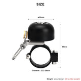 riderace Trekking-Rad und Gravelbike Retro Klingel