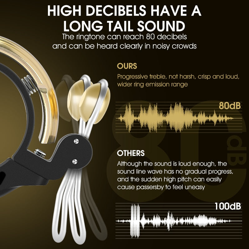 WEST BIKING Retro Klingel