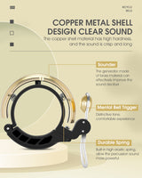 WEST BIKING Retro Klingel