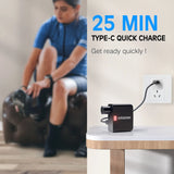 AIRBANK -  akku-betriebene Taschen-Luftpumpe für Rennrad und Gravelbike mit bis zu 7 bar Leistung