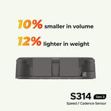 Magene S314 Geschwindigkeits- und Trittfrequenz Sensor (ANT+ & Bluetooth)