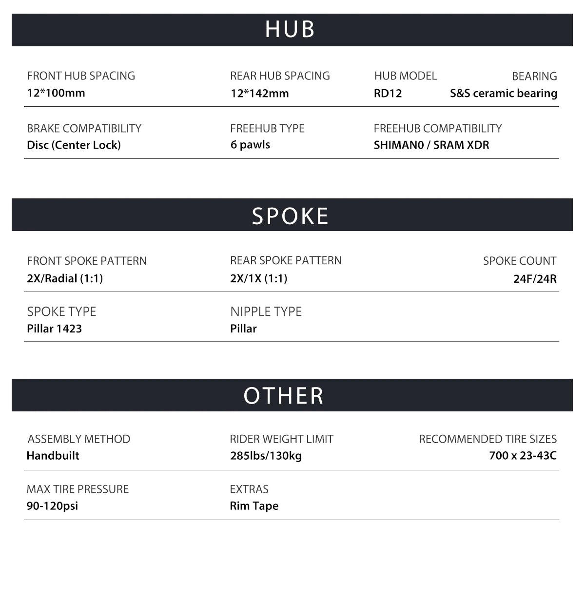 EliteWheels - Carbon-Felgen SLT Laufradsatz 700C x 19mm 28 Zoll