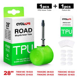 Cyclami Ultraleicht Schlauch 700x18/32c Sclaverand-Ventil 45mm - TPU