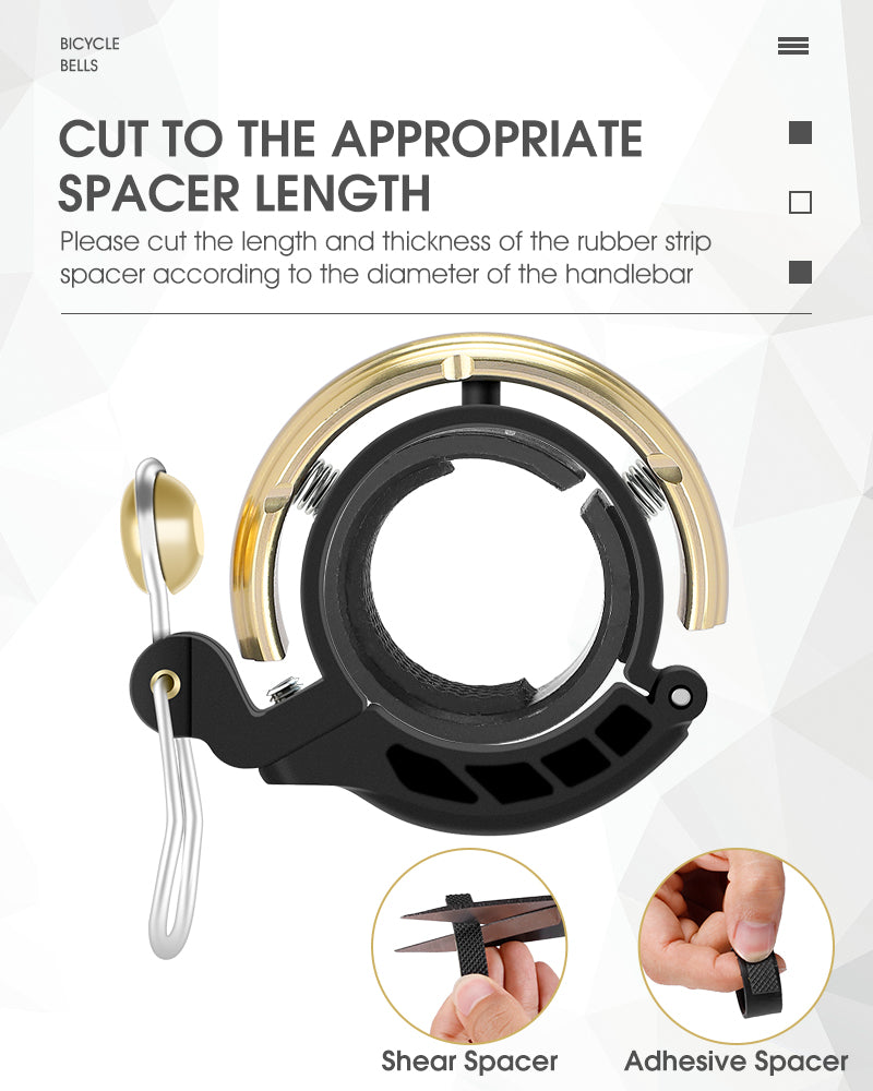 WEST BIKING Retro Klingel