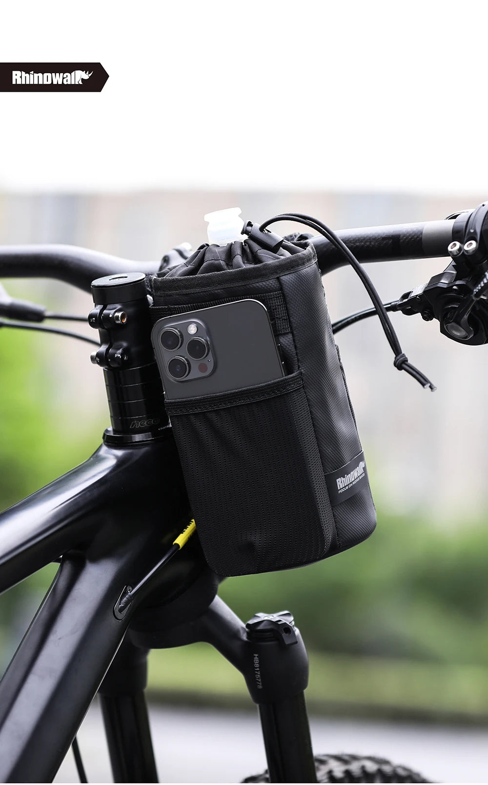 Rhinowalk Pouch Bag  - Flaschen- oder Futtertasche für den Lenker