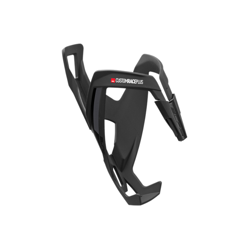Elite CUSTOM Race PLUS Flaschenhalter Schwarz matt soft touch