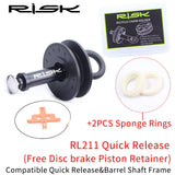 2 IN 1 Bike Chain Clean Keeper Tool Quick Release Lever For Barrel 12mm Bucket Shaft Bicycle Chain Oil Tool Washing Holder