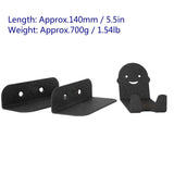 3pcs/set Bike Bicycle Rack Cycling Pedal Padlock Holder Tire Wall Mount Bike Wall Support Storage Hanger Stand Bicycle Accessory