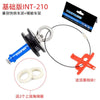 2 IN 1 Bike Chain Clean Keeper Tool Quick Release Lever For Barrel 12mm Bucket Shaft Bicycle Chain Oil Tool Washing Holder
