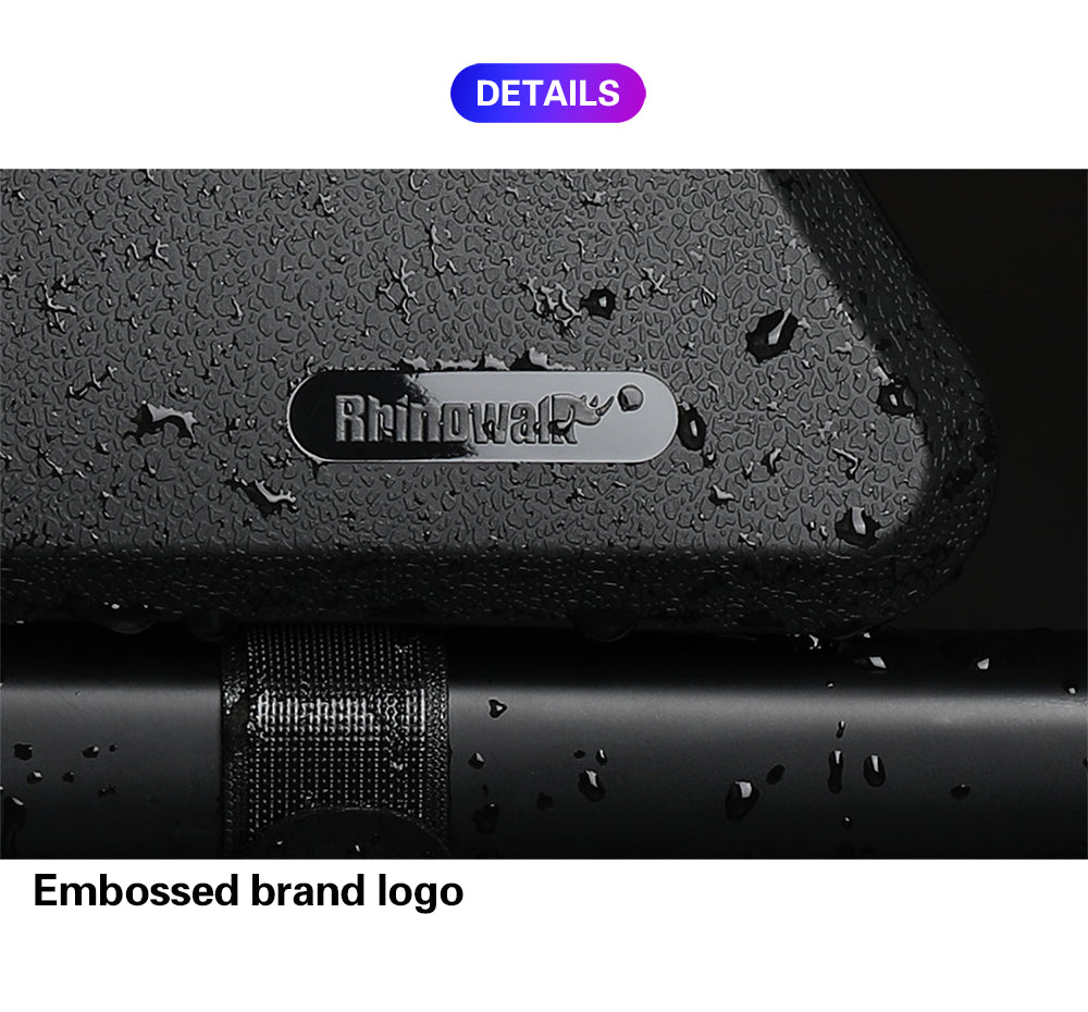 Rhinowalk Rahmentasche 1,5 Liter - wasserdicht schwarz für Oberrohr