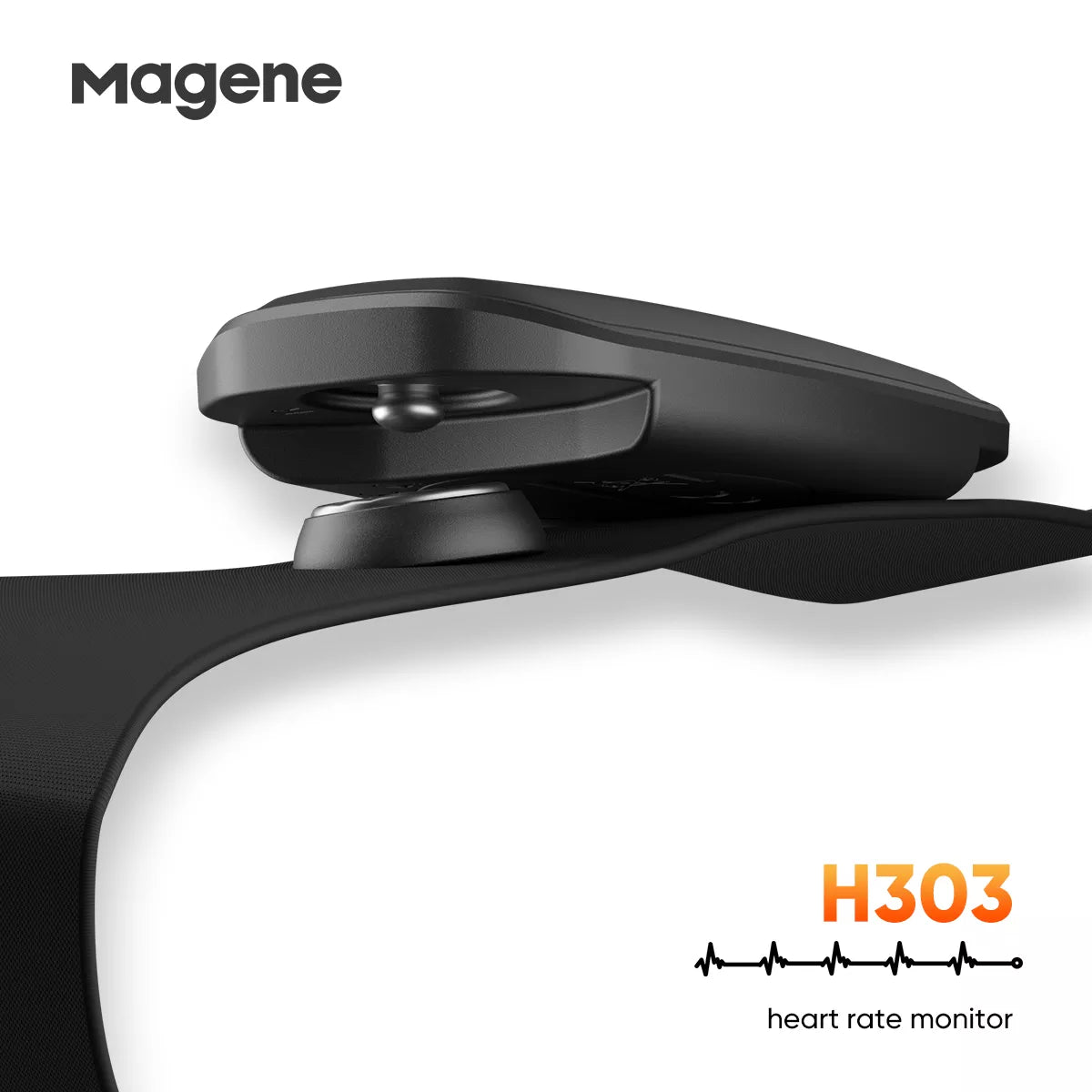 Magene - H303 Herzfrequenz-Sensor (ANT+ & Bluetooth)