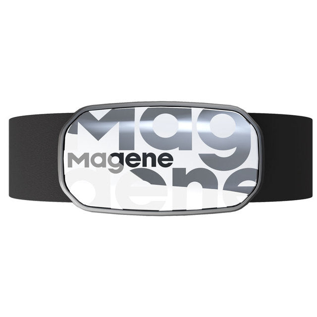 Magene H603 Herzfrequenz-Sensor | ECG-Brustgurt mit Split-Strap & Farboptionen - weiß