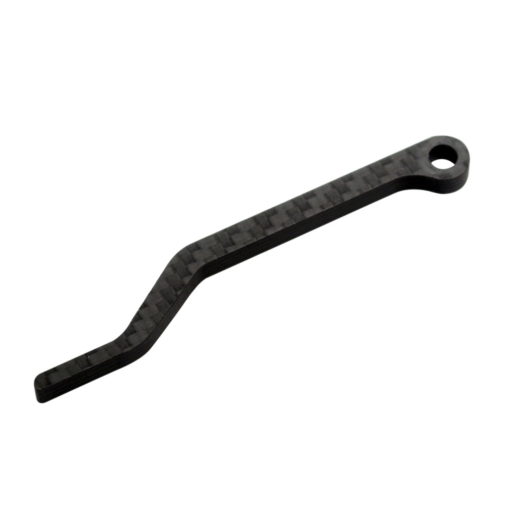 Road Bicycle Chain Guide Protector Drop Catcher Carbon Fiber Chains Anti-Drop Stabilizer Bike Accessories Black