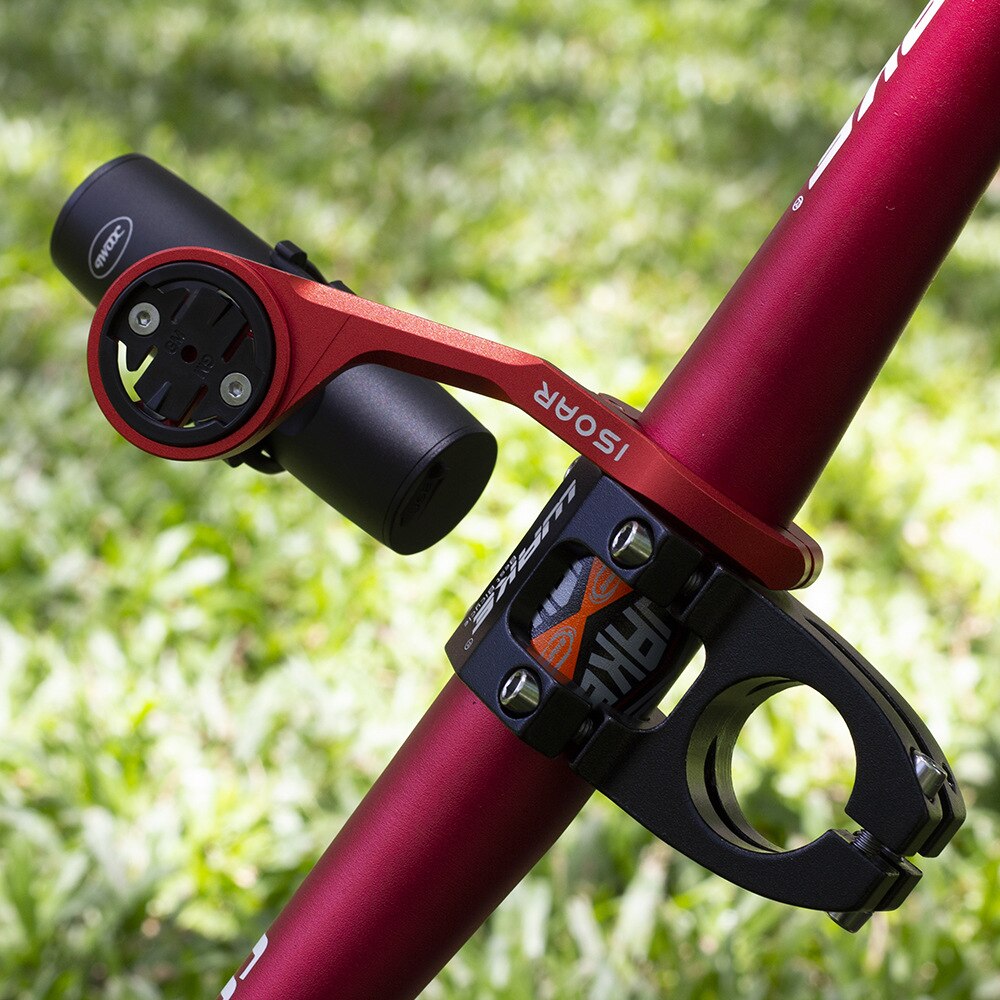 Aluminium-Halterung für Garmin Edge, Bryton Rider, Wahoo und  CATEYE Fahrradcomputer